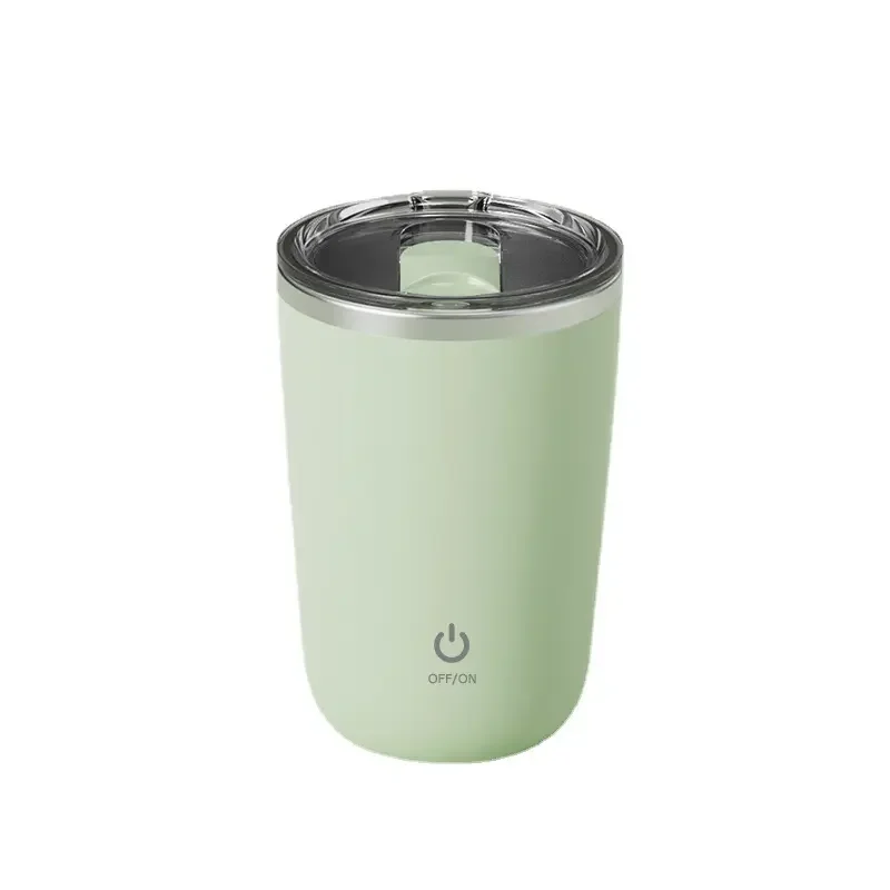 350ml USB Rechargeable Automatic Self Stirring Magnetic Stainless Steel Coffee Milk Mixing Cup Blender Smart Mixer Water Bottle