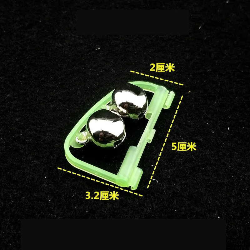 Anti drop Fishing bell Fishing bite alarms Carp Fishing Tackle Accessories ABS Plastic Bite Alarm Bell for Saltwater Rod