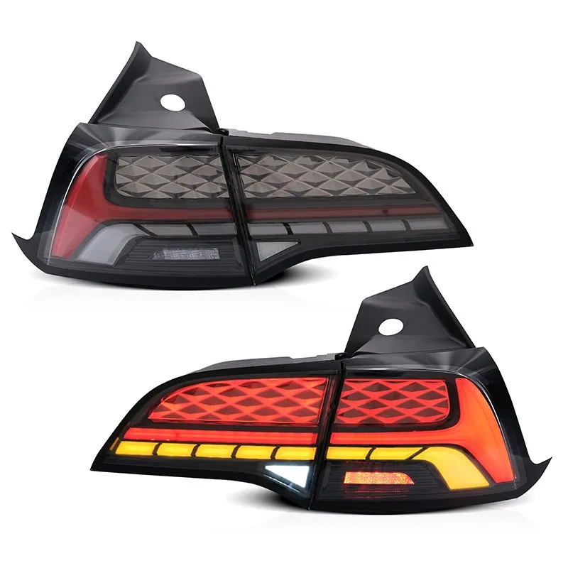 BAINEL  2017-UP Automobile Taillight Assembly Tesla Model 3/Y Rear Tail Light 1502088-00-B 1502089-00-