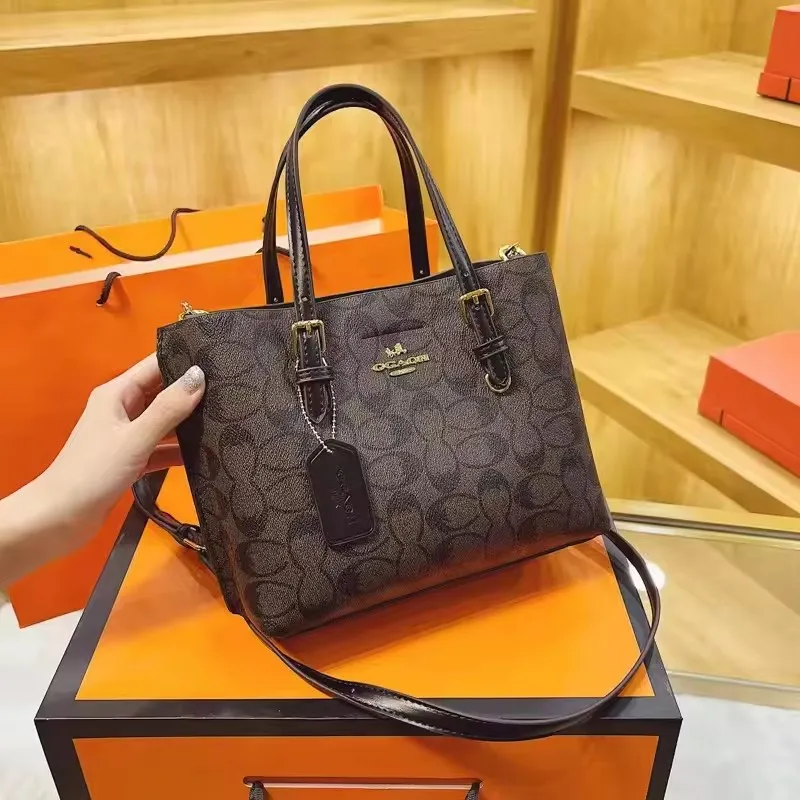 Wholesale 2024 New French Print Bag For Women Europe And The United States Retro Fashion Classic Shoulder Crossbody Tote Bag