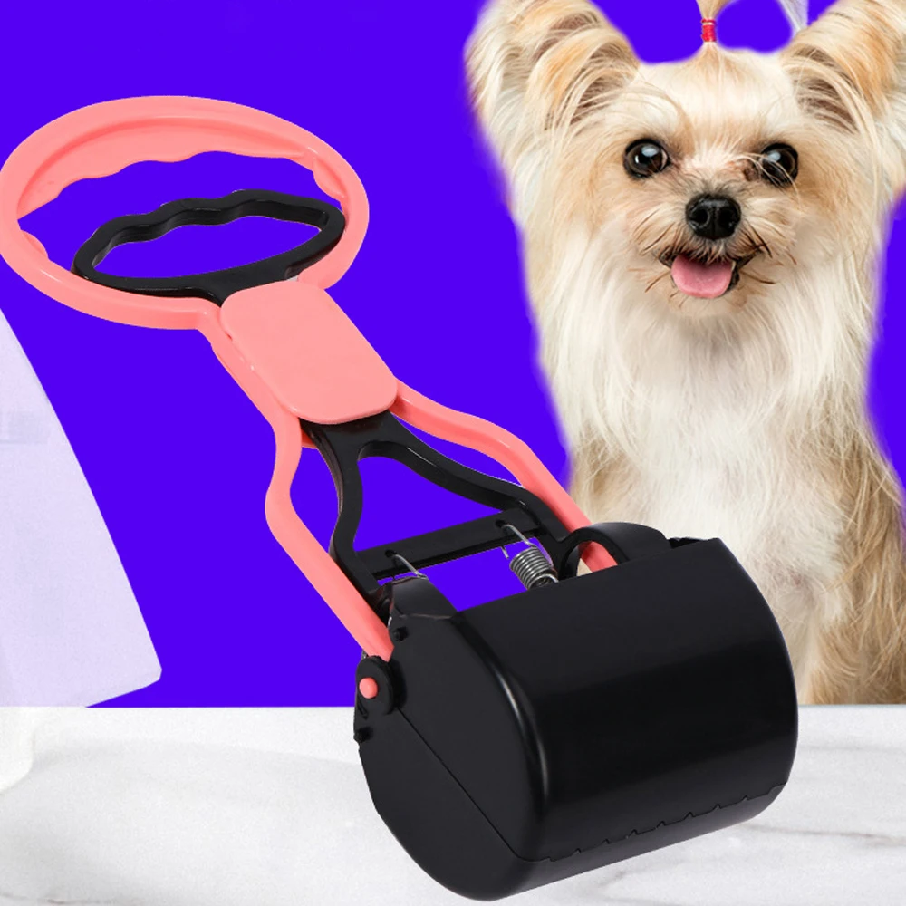 Creative zero contact portable pet product toilet holder Large outdoor excrement holder Pet excrement Pickup