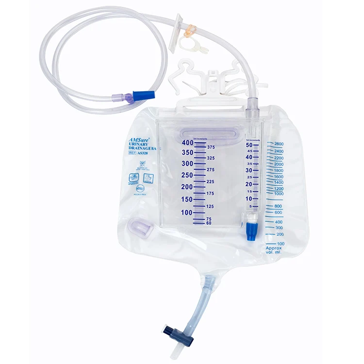Closed Urine Meter Bag Patient Urine Drainage Bag for Hospital Use
