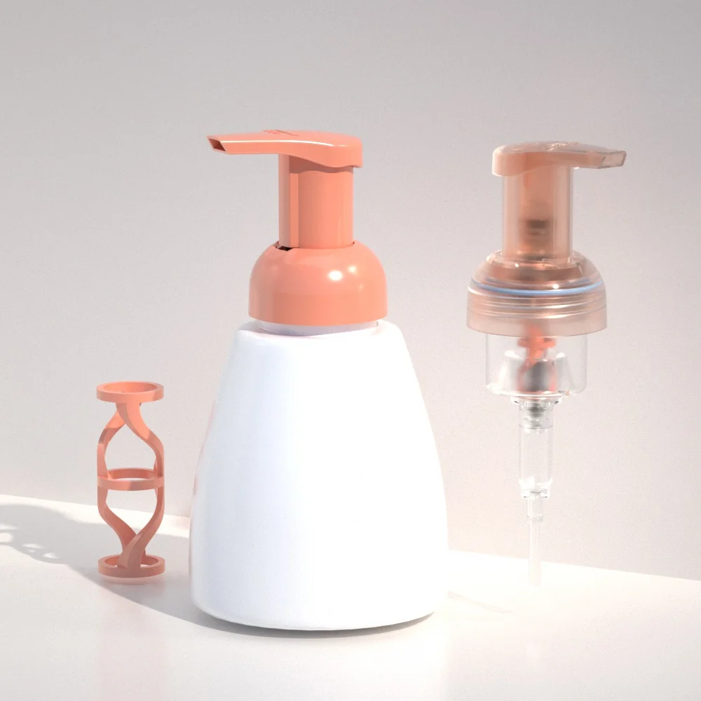 40/400  40mm  Pp Plastic Left Right Switch Soap Liquid Dispenser Foam Pump Mousse Foaming plastic foaming pumpPump