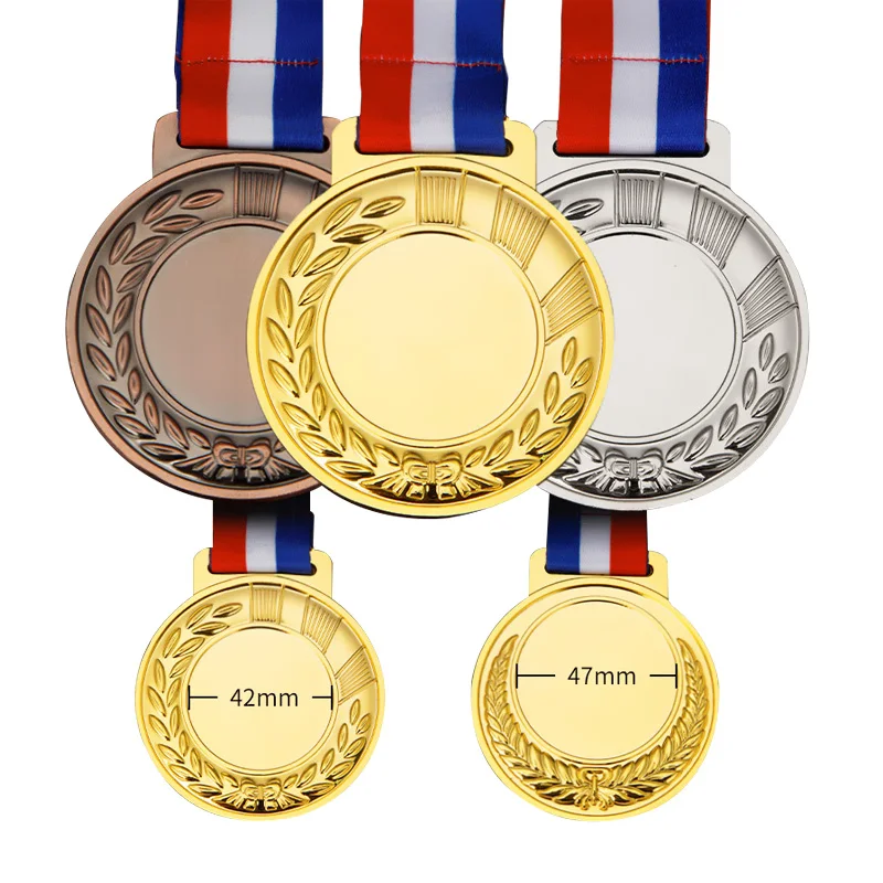 Stock Mold Custom Insert 3D Medals Sublimation Engrave Sports Marathon Dancing Epoxy Gold Blank Metal Medals And Trophies