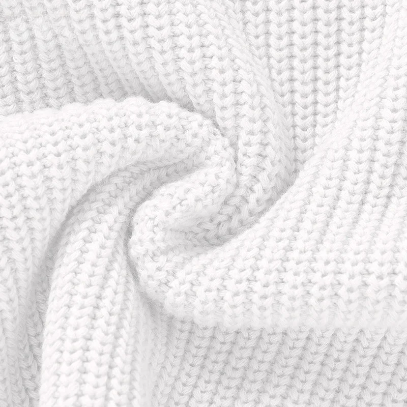 Hot sale  Angel Uniwin Embroider Solid Baby Sweater Knitted Long Sleeve Soft Pullover Cotton Crew Neck Baby Clothes