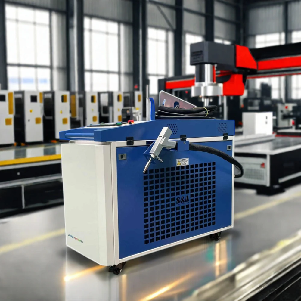 380V 3000W All In One Strong Power Hand-Held Sup23T Lazer Welder With Dual Wire Feeder