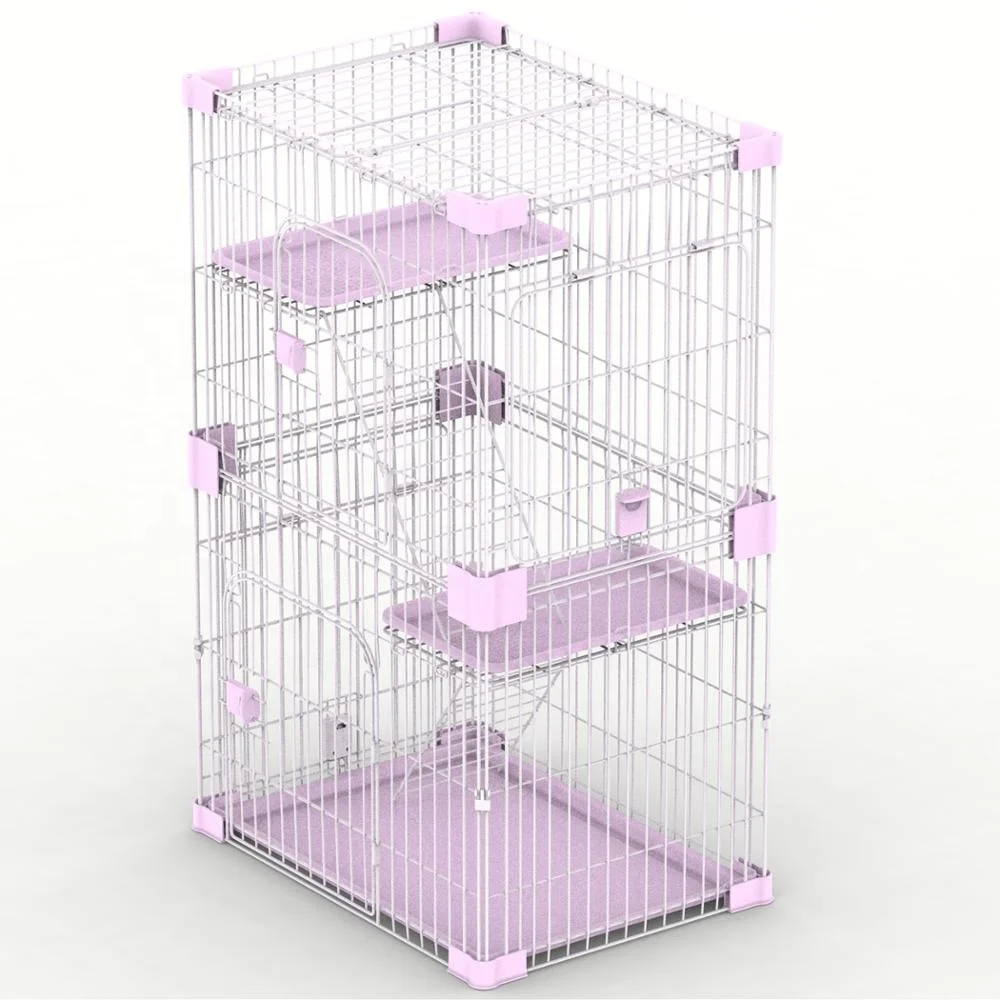Large size XL  2 Story Luxury Wire Condo Playpen Cat House pet  Cage