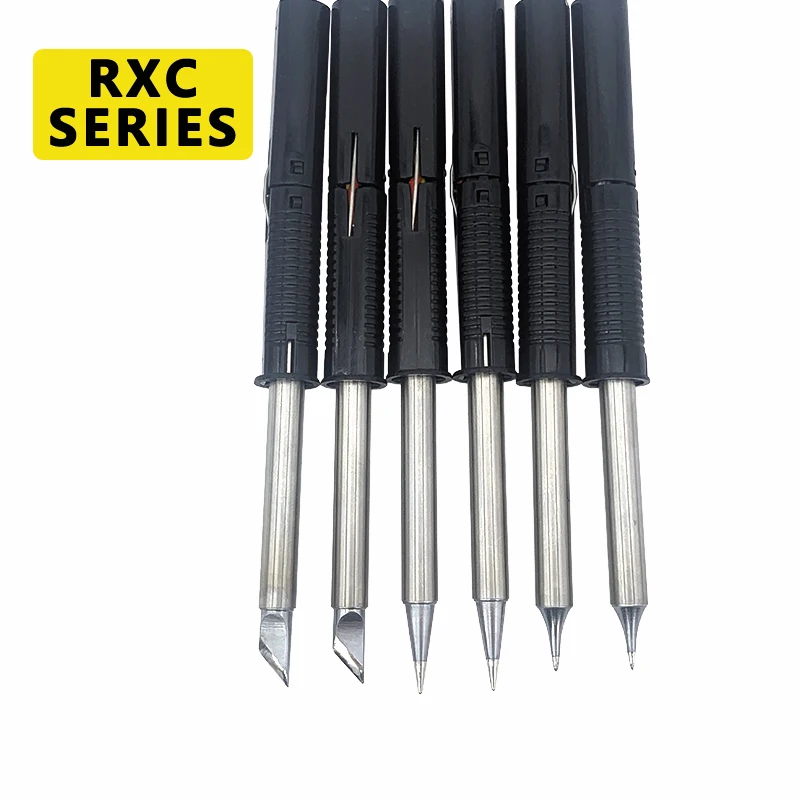 RXC-80HRT series soldering iron tips are equivalent to the original quality with efficient heat conduction.