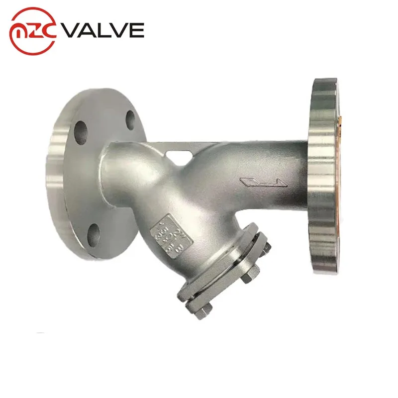 CF8M Strainer oil and gas API y filter steel strainers