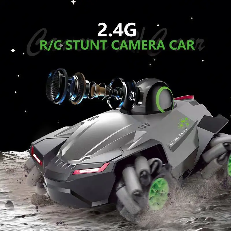 Best-selling new remote control stunt camera car 720P HD video car WIFI outdoor remote control toy
