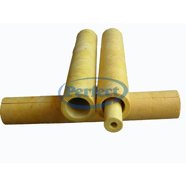 Stone Thermal Mineral Insulation Rock Wool Pipe And Tube for insulation project conduit Keep warm