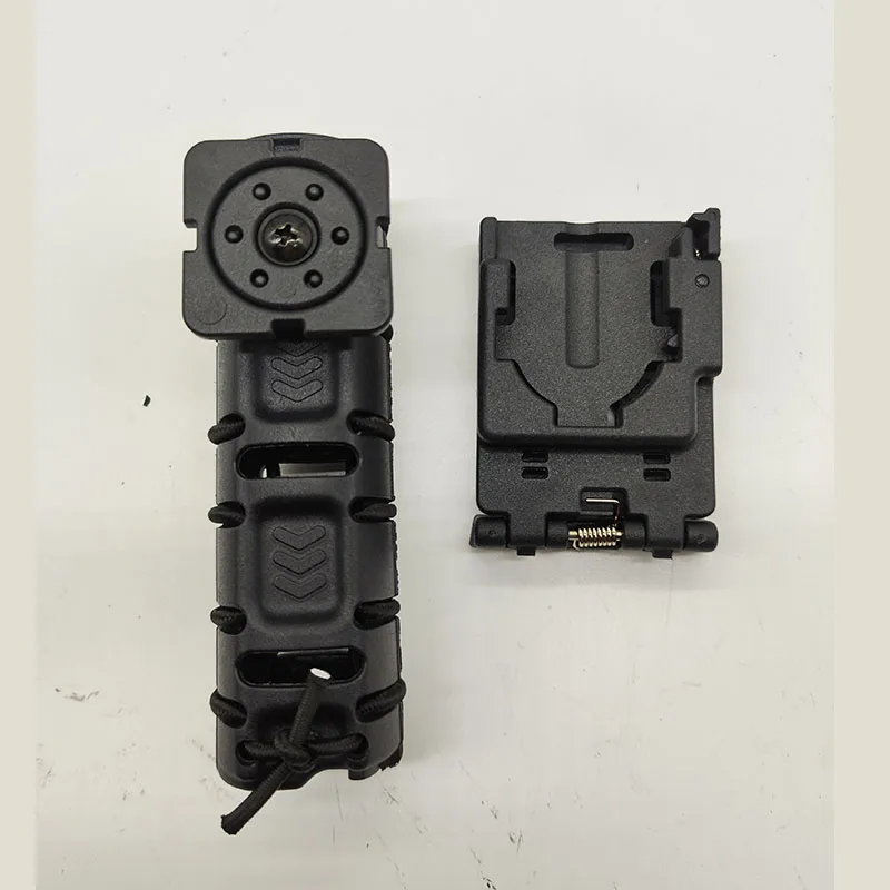 360 Degree Rotation Telescopic Baton Case Flashlight Holster Pepper Spray Pouch Case Self Defense Kit