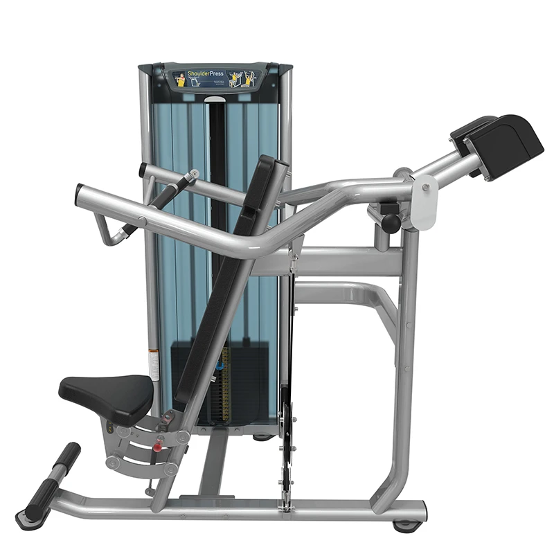 Factory Shoulder Gym Commercial Fitness Equipment Pin Loaded Machine Seated Shoulder Press matrix Gym Equipment