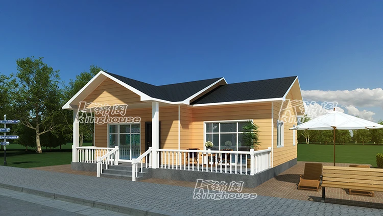 Prefabricated Prefab Villa Designer Luxury Villas Light Steel Frame Structure