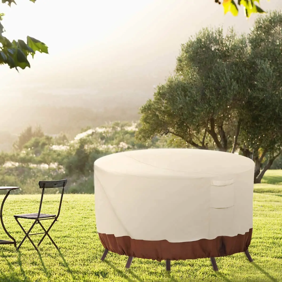  Furniture Dust Covers For Round Table Chair Sofa Outdoor Waterproof Patio Garden