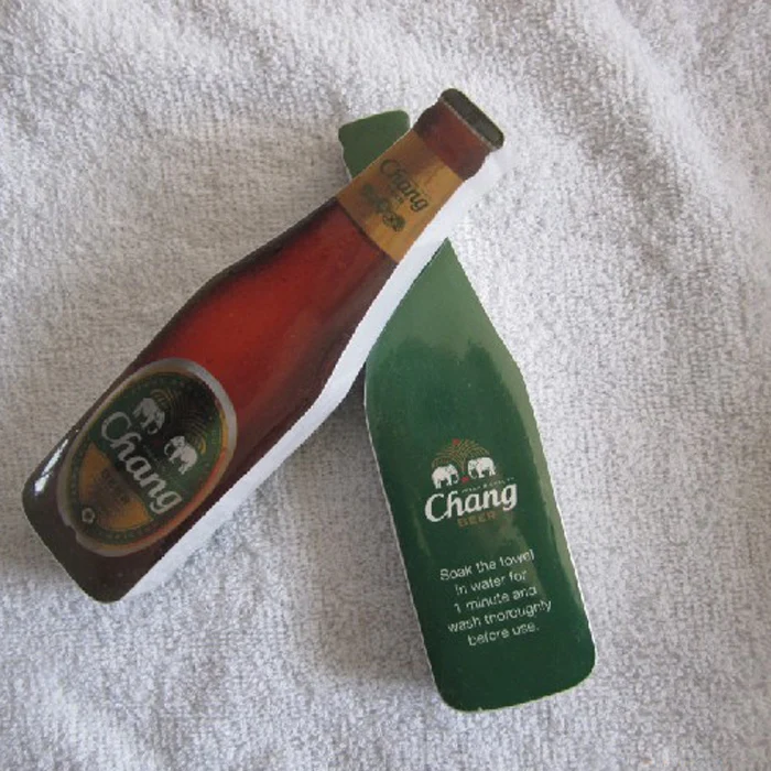 Promotional 100% cotton mini compact compressed hand towel
