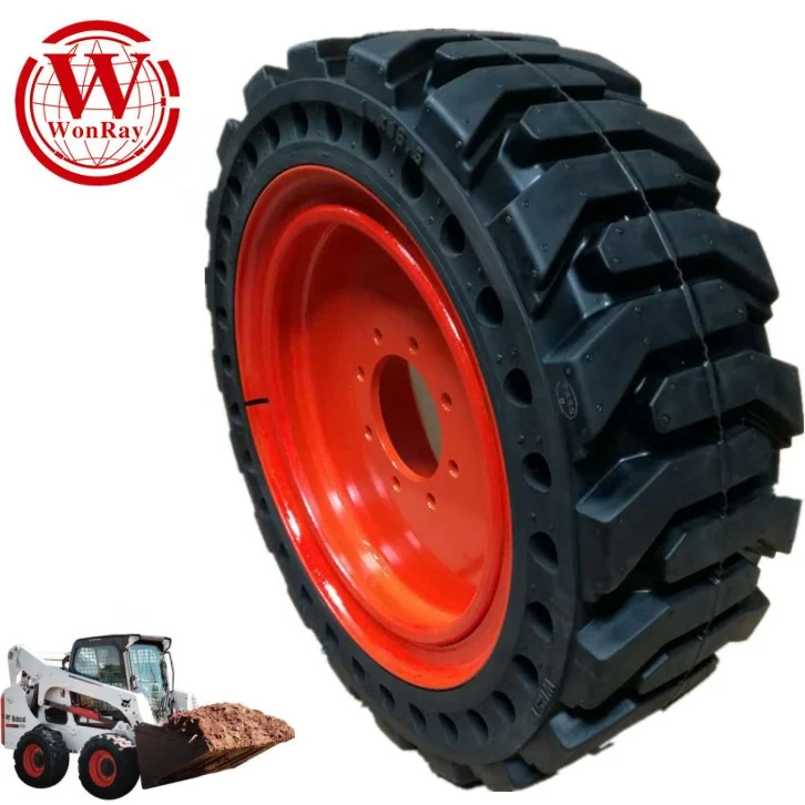 Skidsteer твердые шины 10x16 5 31x10.5-20 31x6x10 для фронтального погрузчика с ободом в