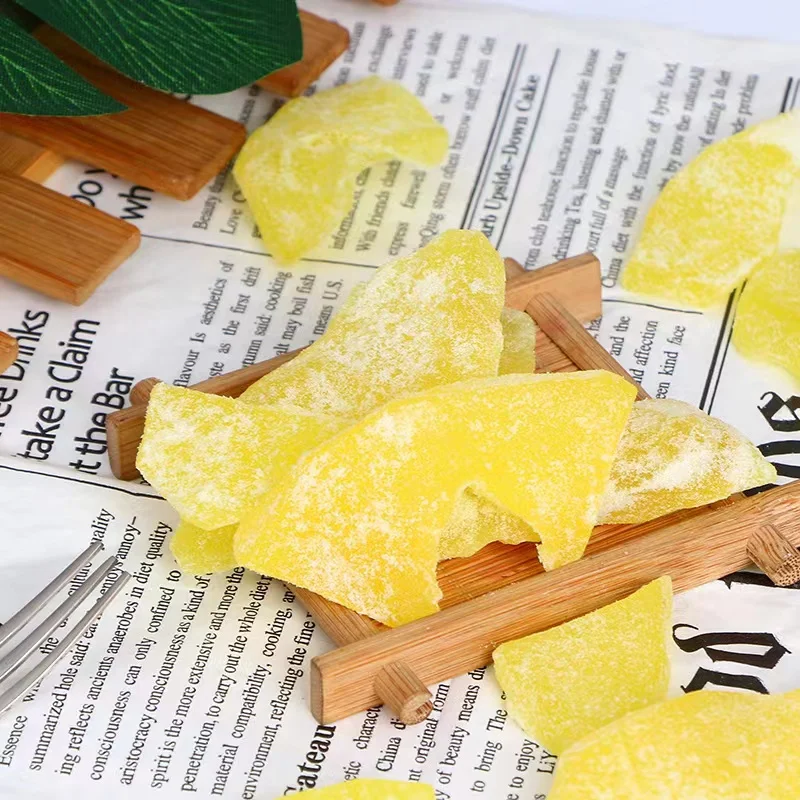 Slice candied papaya multicolor honeydew melon slices bulk sweet preserved fruits leisure snacks dried cantaloupe fruits