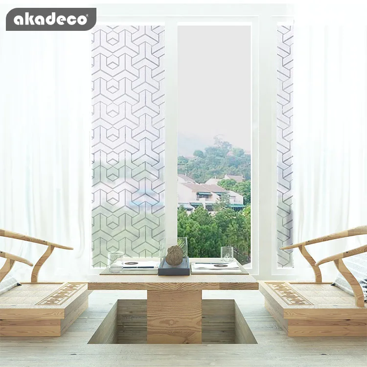 Hot Selling Vinyl Roll Solar  Tinted Stickers Self Adhesive Glass Protection  Covering Paper Privacy Window Film