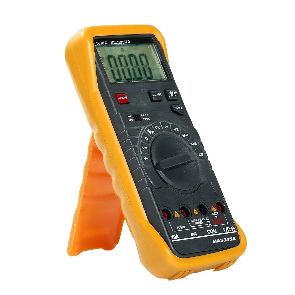 2019 hotsale 3999 counts AC DC digital multimeter MAS345A with frequency,capacitance test