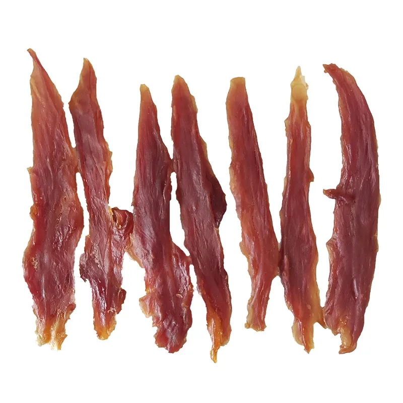 Natural duck jerky dog treats whole muscle jerky manufacturer