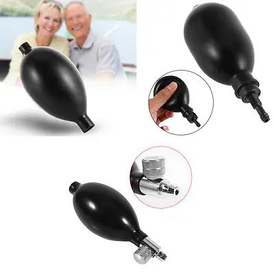 Manual Blood Pressure bulb With air-suction valve silicone bulb Inflatable rubber bulb for blood pressure monitor