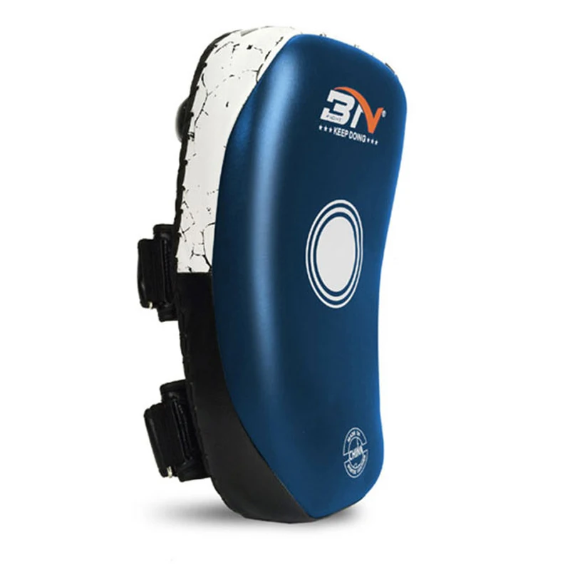 BN Discount Foot Kicking Pads New Style Hand Foot Mitts for Taekwondo Karate Muay Thai MMA Sparring Curved Strike Shield