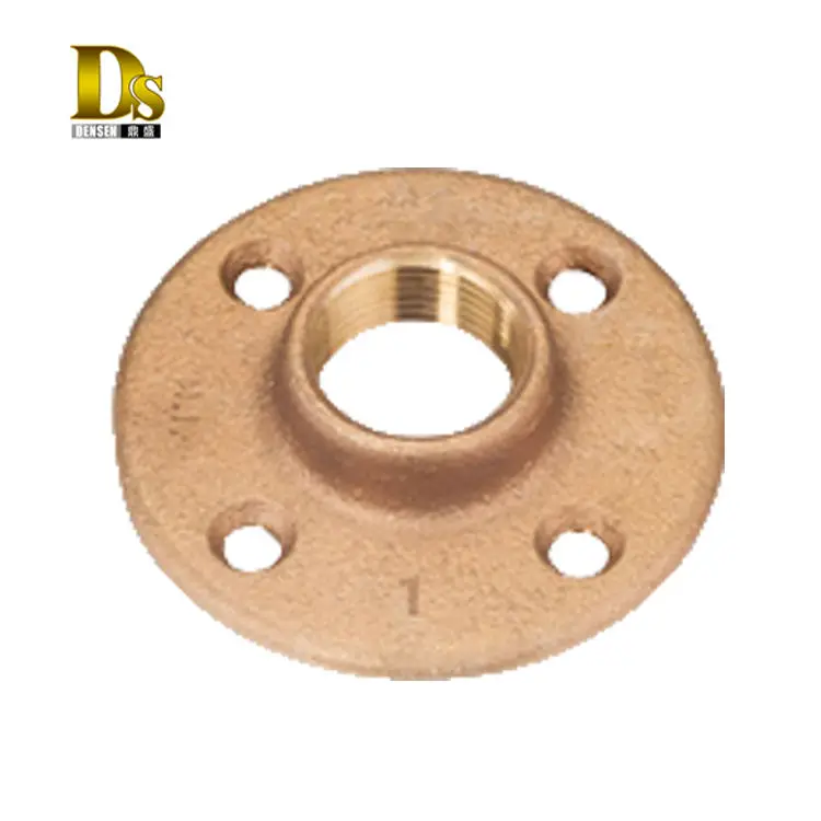 Densen customized Copper Brass  forging industry flange parts