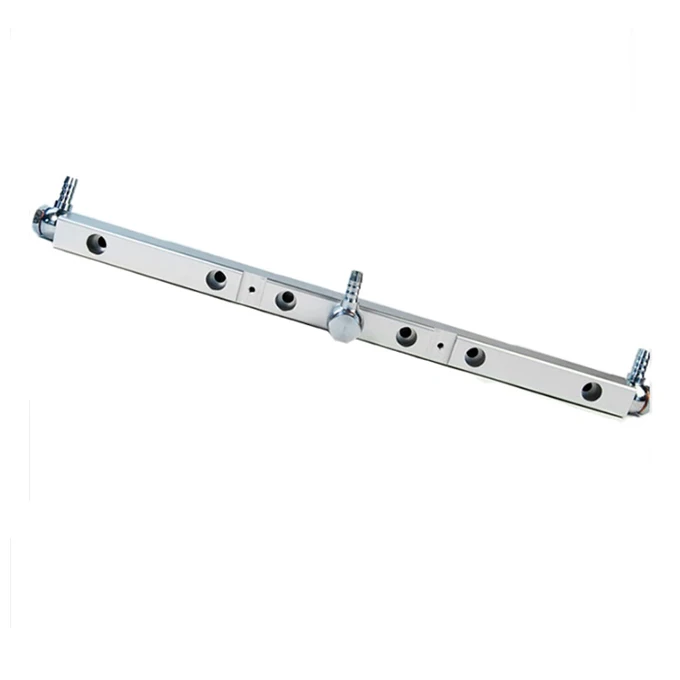 Комплект топливных рельсов с высоким расходом подходит для турбокомпрессора vr6 черный или серебристый