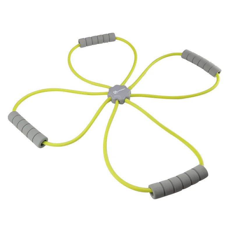 High Quality Gym Workout Cross-Expander Yoga Fitness Durable Shape-variable Resistance Tube Chest Expander Customized Logo Color