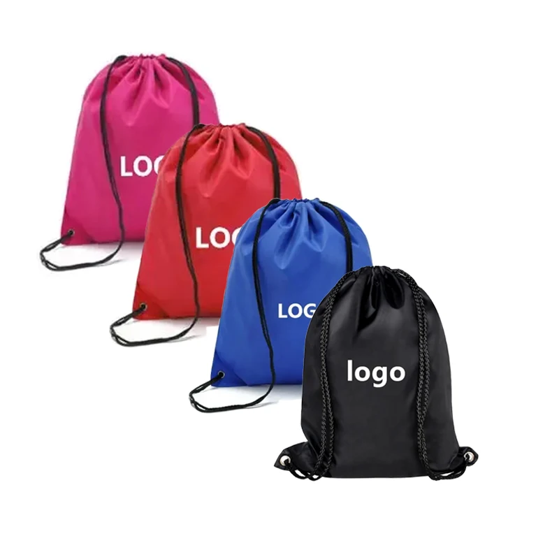 Custom Eco Friendly Organic Cotton Pouch Promotional Customized Calico Cloth Canvas Small Drawstring Bag With Logo Printed