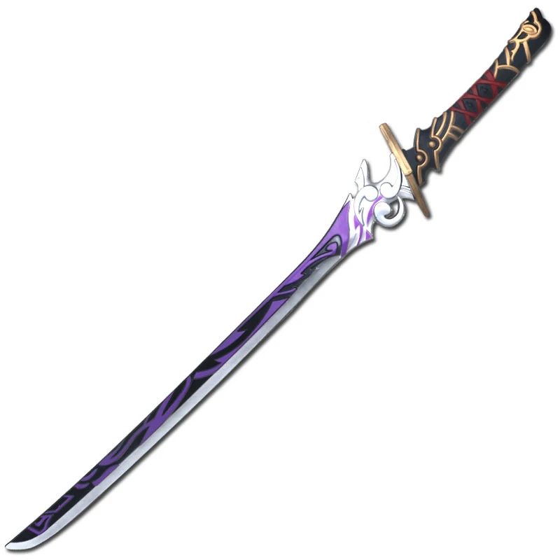 Anime Game Sword Weapon 100cm Game Cosplay Soft Rubber Weapon Model Prop Children Samurai Sword Wholesale