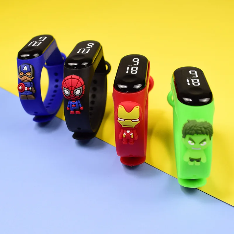  2021 High Quality Kids Wholesale Silicone LED Children Wrist Reminder Unique Watches Sport Watch