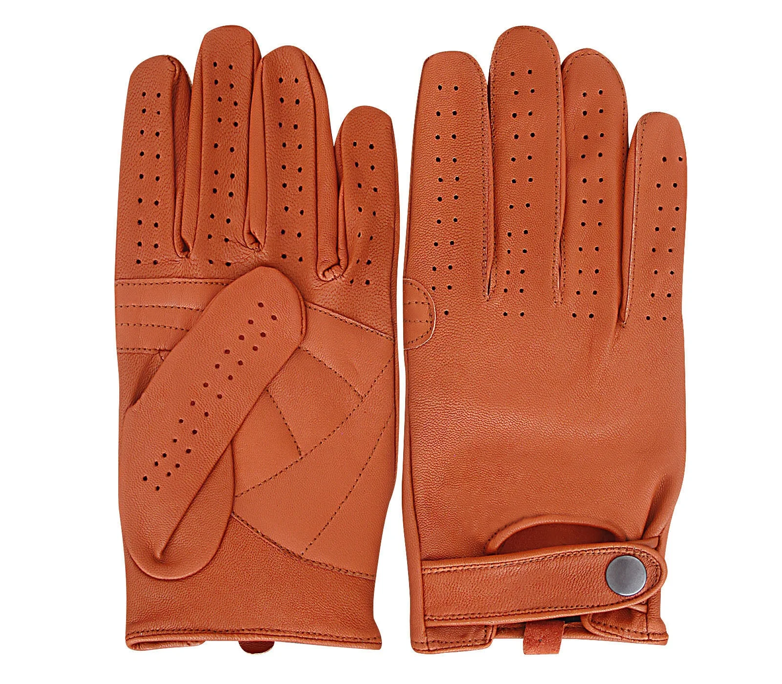 Hot Selling Men Leather Gloves LAMBSKIN SHEEP LEATHER DRIVING FASHION BLACK / TAN SOFT for Men Women Gloves