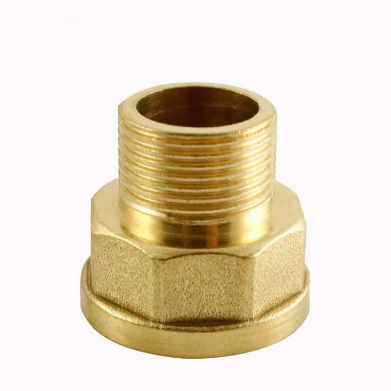 Low price Pipe Fittings  Reducing Bushing Brass 1/2 Female To Male 3/4 BSP Adapter