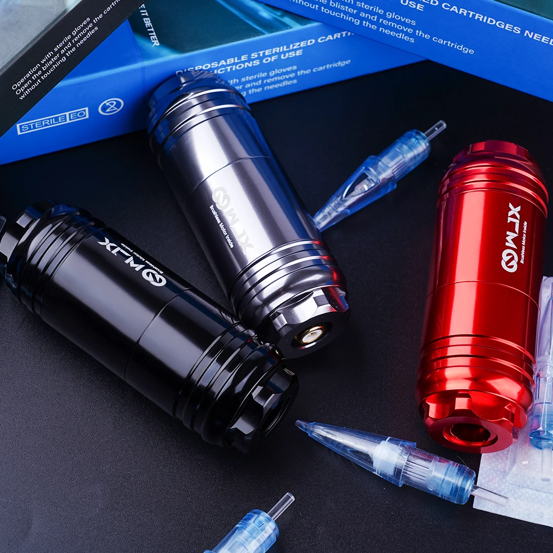 Dragonhawk WJX Brushless Motor Tattoo Pen professional Rotary Tattoo Pen Machine for Body Art