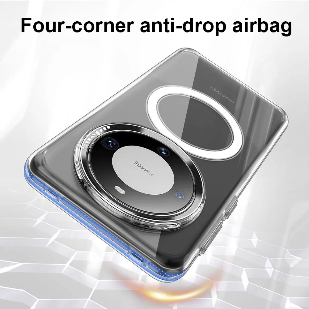 WLONS WLS39 Skin Friendly Mobile Camera Lens Protection Drop Proof Tpu Phone Case For Huawei Mate 60 Pro