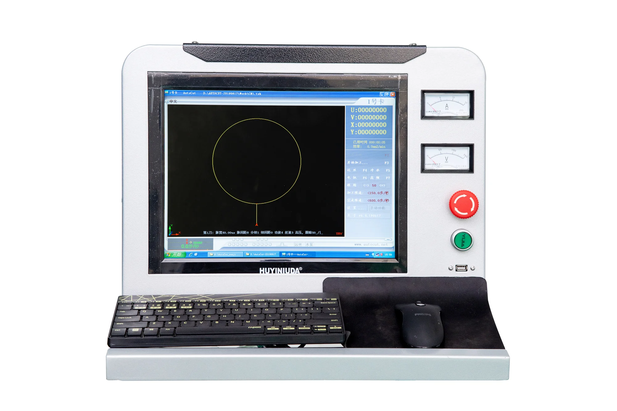 Bmd400 Travel Size (Mm) 400*320 Linear Rail  Wire Edm High Speed Edm Machine Wire Cut Edm Controller