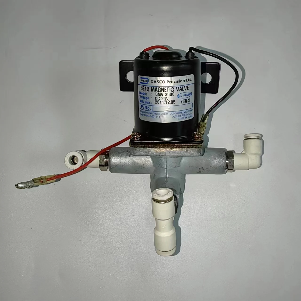 Daewoo Bus Parts Engine Parts 96727046 3E13 DMV 3000 Magnetic Valve 24V Door Pump Magnetic Valve