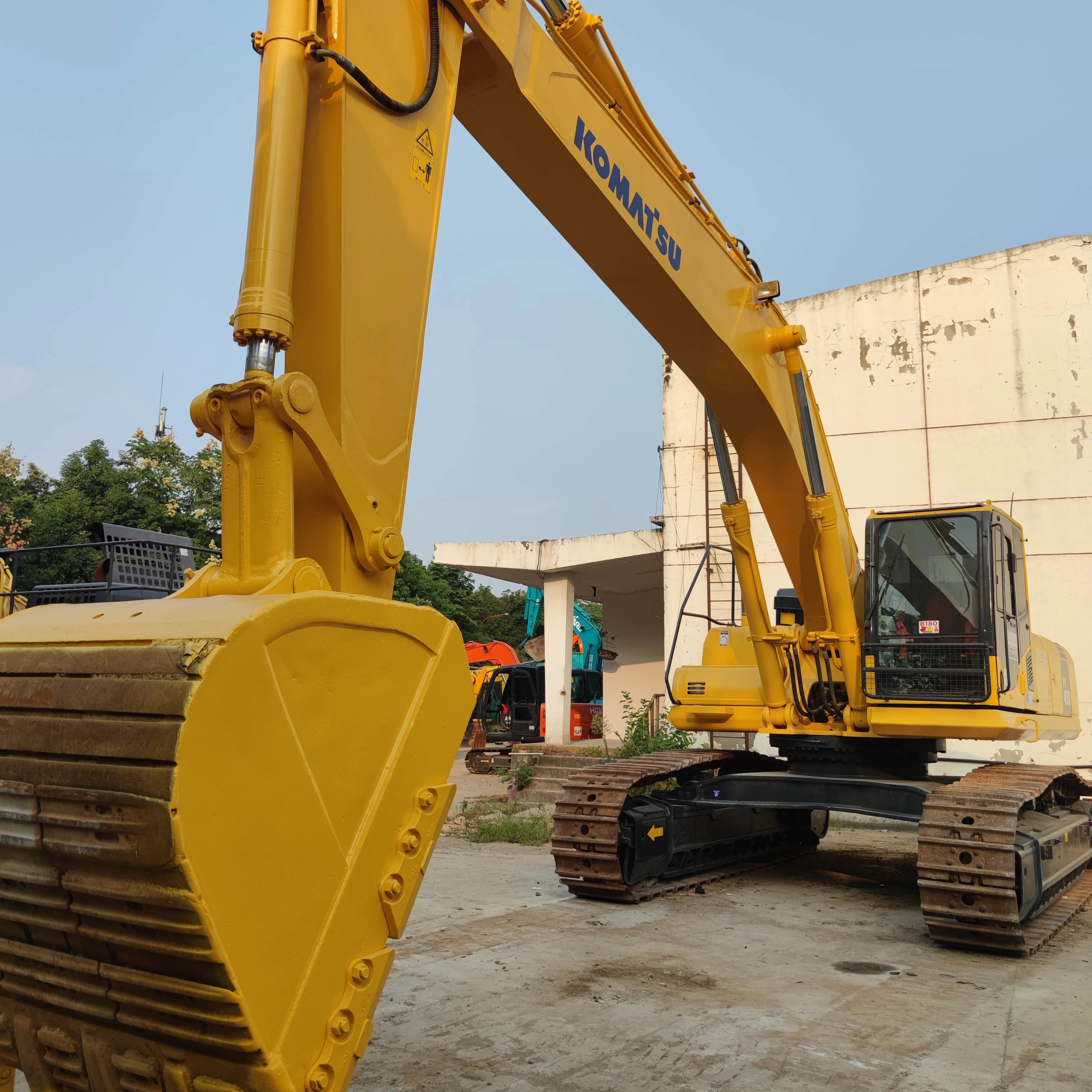 Original komatsu pc450-8 450 excavator komatsu pc450 8th generation 45ton big excavator