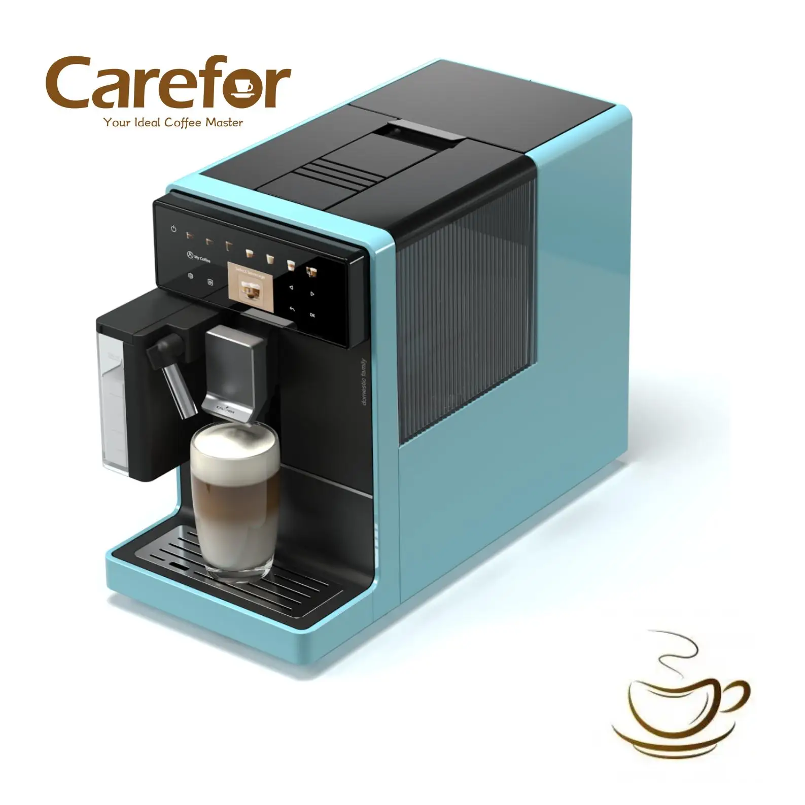 full automatic espresso machine Italian Pump Electric Burr Grinder Automatic Espresso Coffee Maker For Homeuse