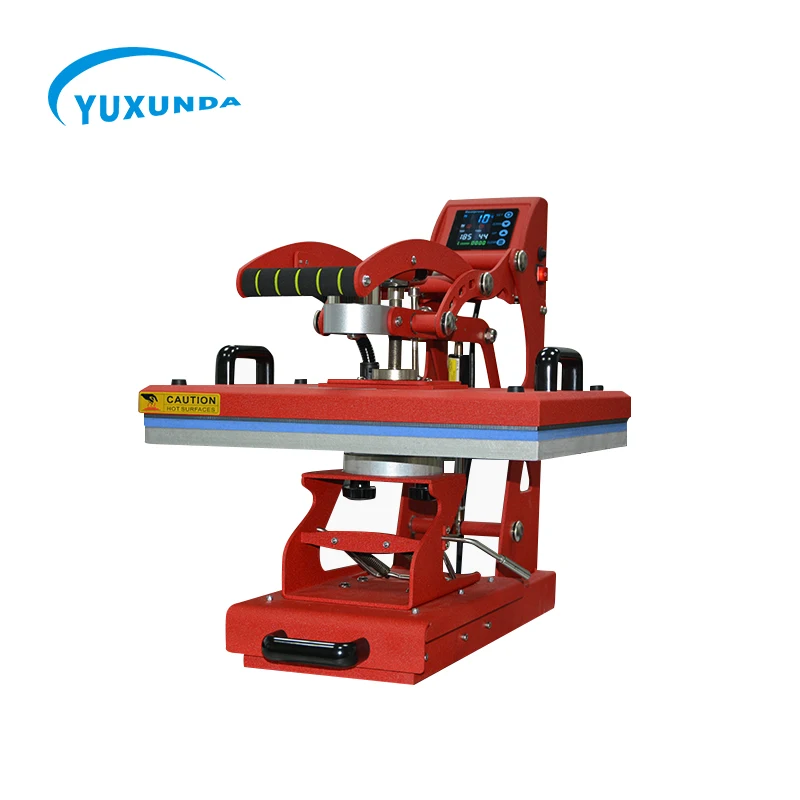 Yuxunda Cheap Price Multi-Function Economical Combo Heat Press Machine 8 In 1 For T-shirts/Mugs/Hat/Shoes/Plate/Pen/Cap Printing