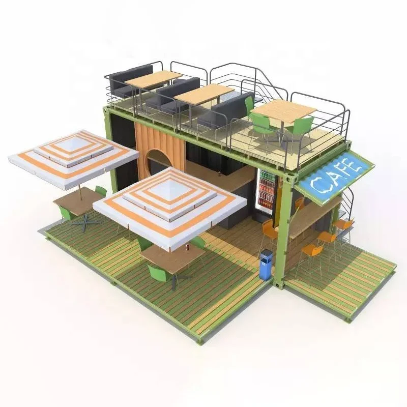 GUIZU China Factory Supply Prefabricated 20ft Mobile Shipping Container Cafe House