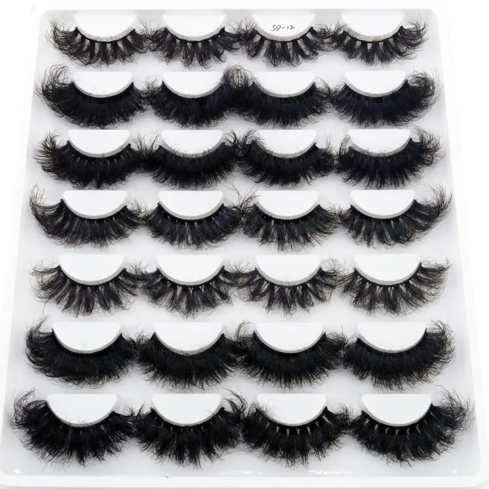 book 27 mink eyelash extension brush serum packaging training kit eyelashes