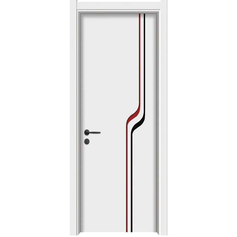 
Manufacturer House Front Door Designs Security Door China Sale Black White Painting Customized 