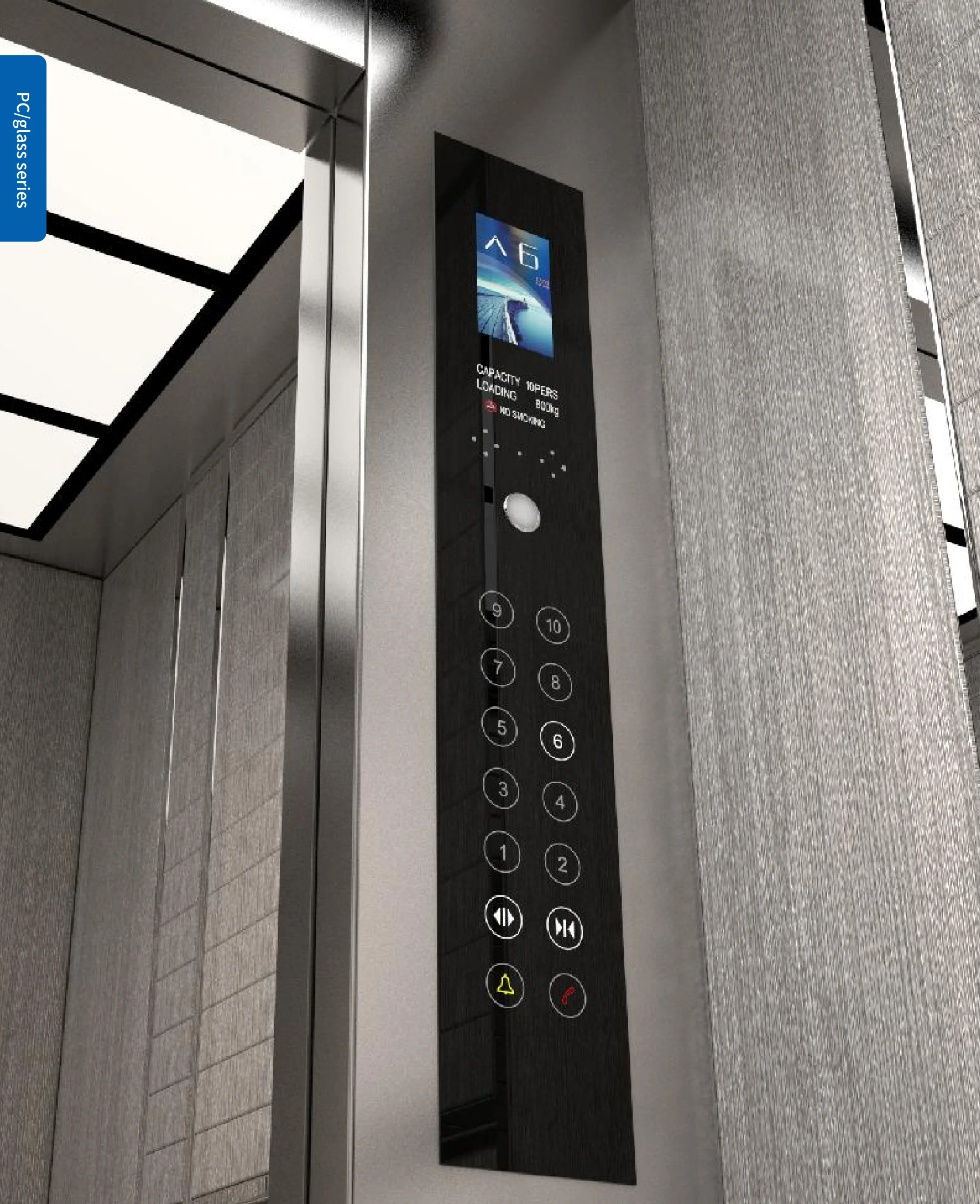 Flush type  Elevator COP/ Lift  COP with box