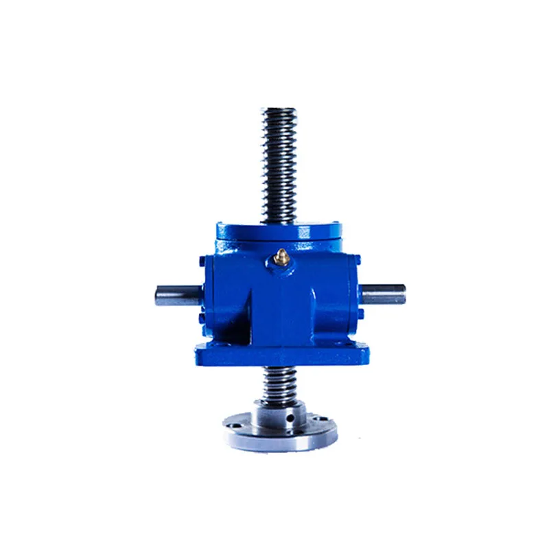 Heavy Duty Swl Worm Gear Screw Lifting Car Jacks System Landing Hand crank Hydraulic Transmission Gear Rack Screw Lift Jack