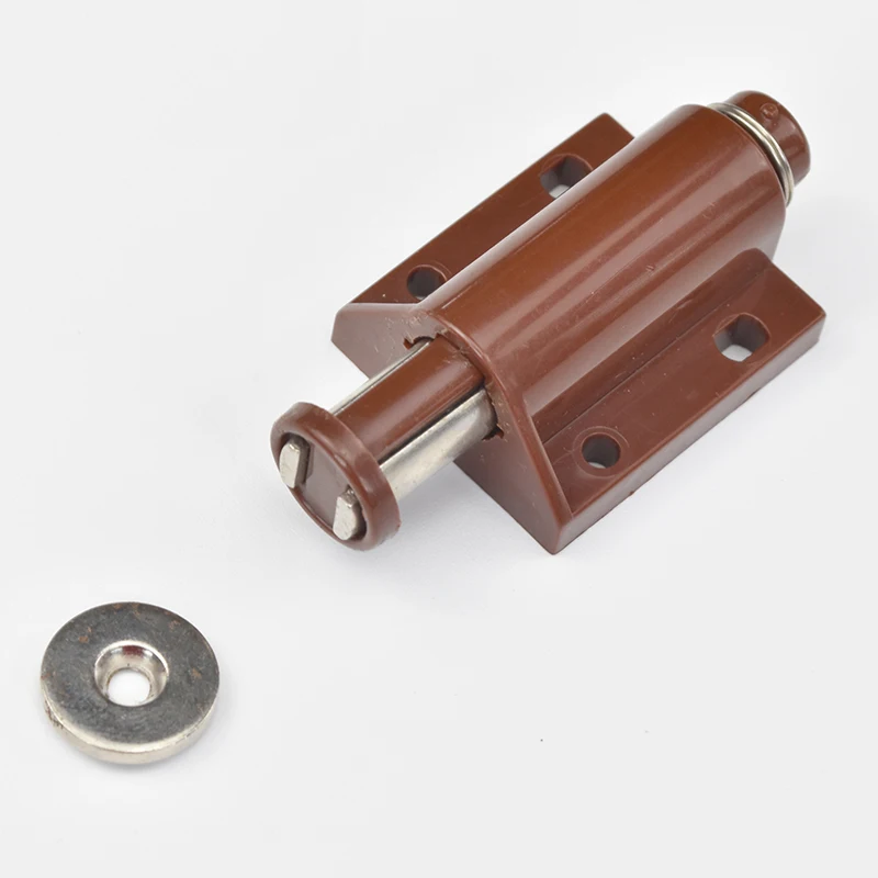  XK814-2 Cabinet Door Stopper Magnetic Push to Open Touch Catch Stop Self-Aligning Kitchen door cupboard