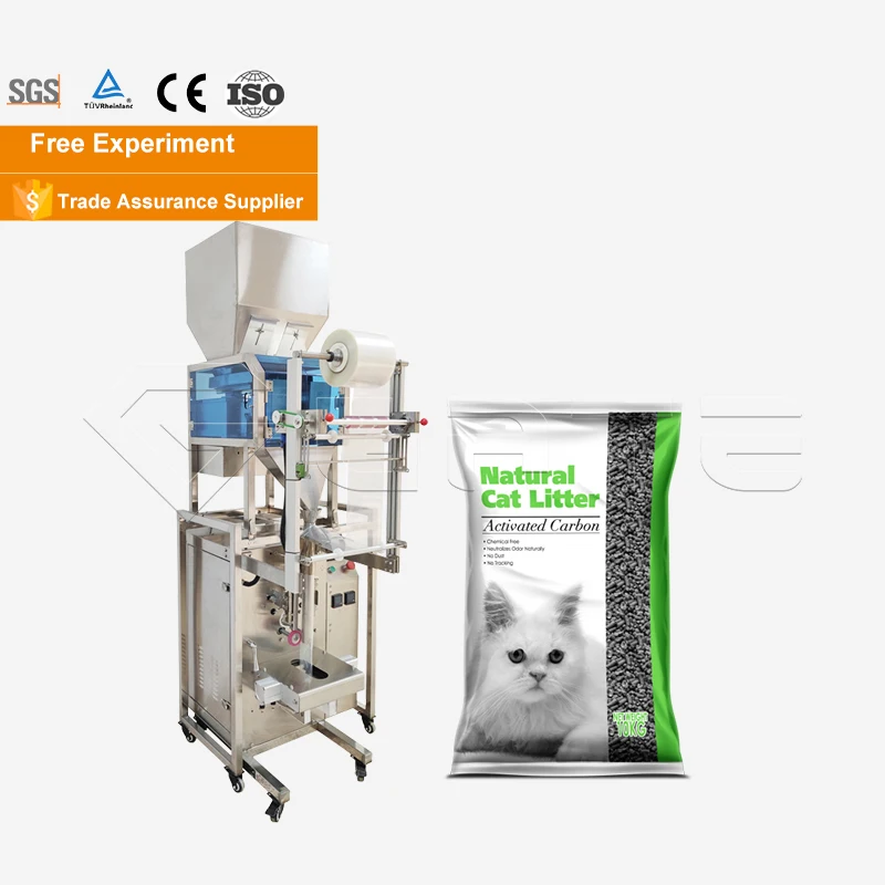 Automatic Small Granular Powder Turntable Vertical Packing Packaging Machine Use Plc Industrial Automation Control System