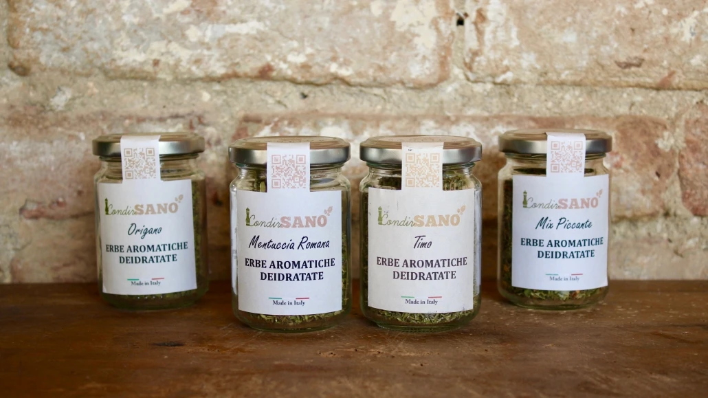 Organic dried herbs FENNEL SEEDS dehydrated herb spice seasoning condiment Made in Italy